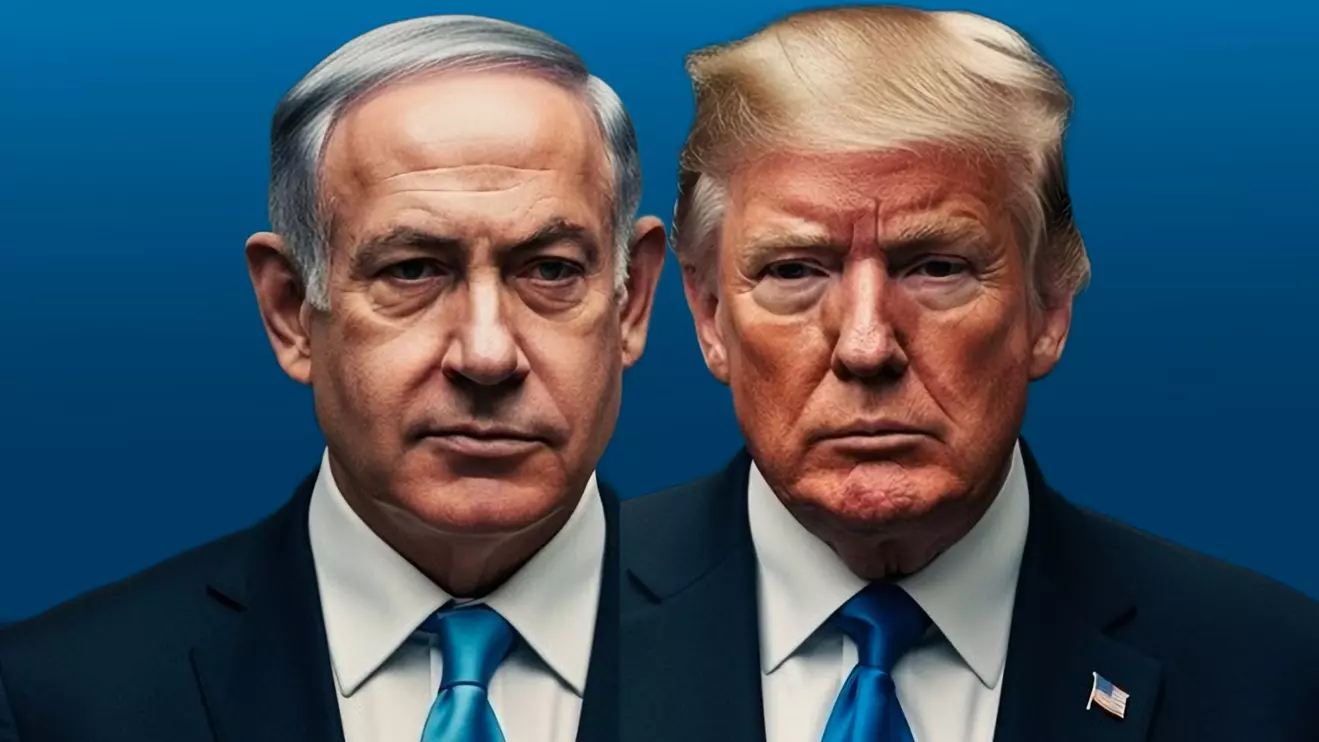 Benjamin Netanyahu and Donald Trump © Mena Today 