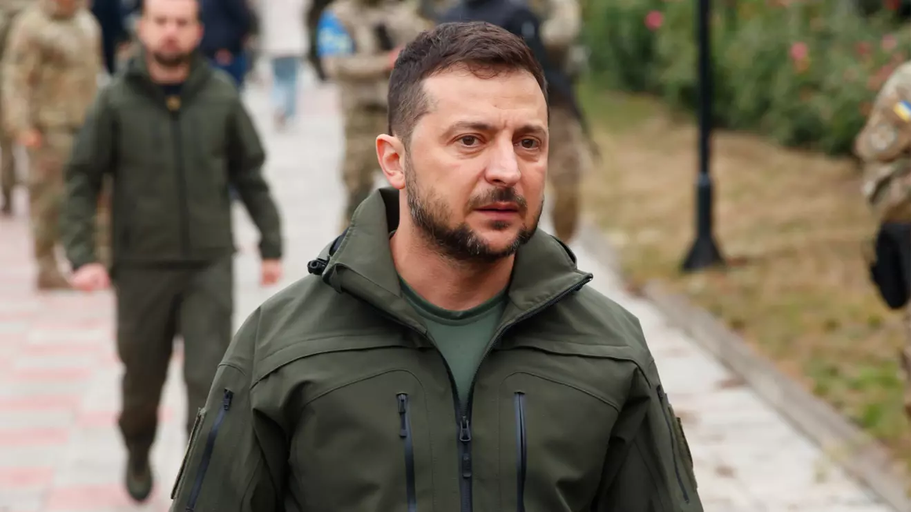 President Volodymyr Zelenskiy © Mena Today 