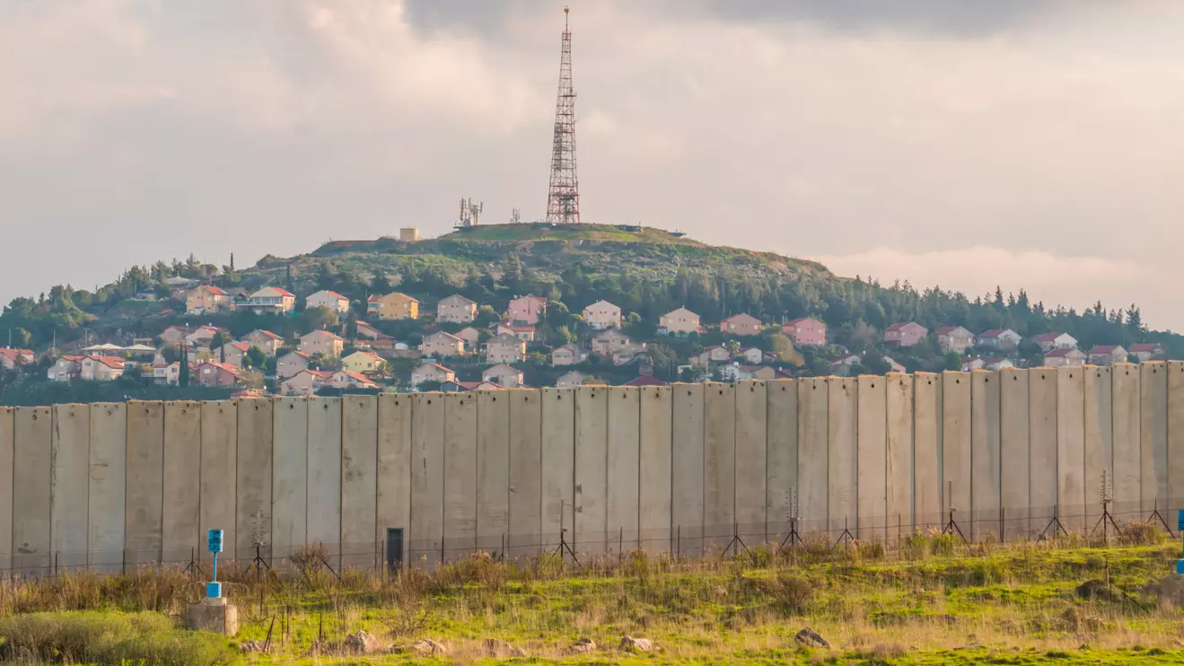 South of Lebanon and northern Israel  (border and roads © Mena Today 