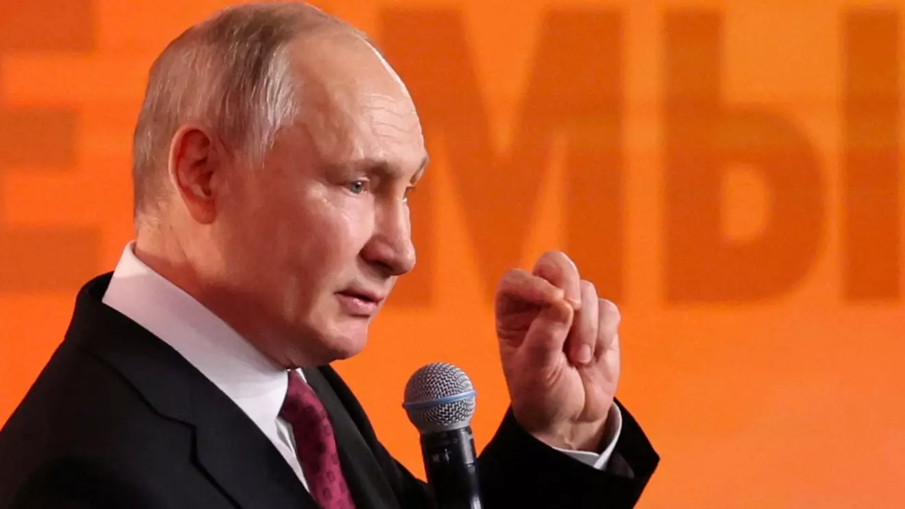 Russian President Vladimir Putin © Sputnik/Mikhail Klimentyev/Pool via Reuters