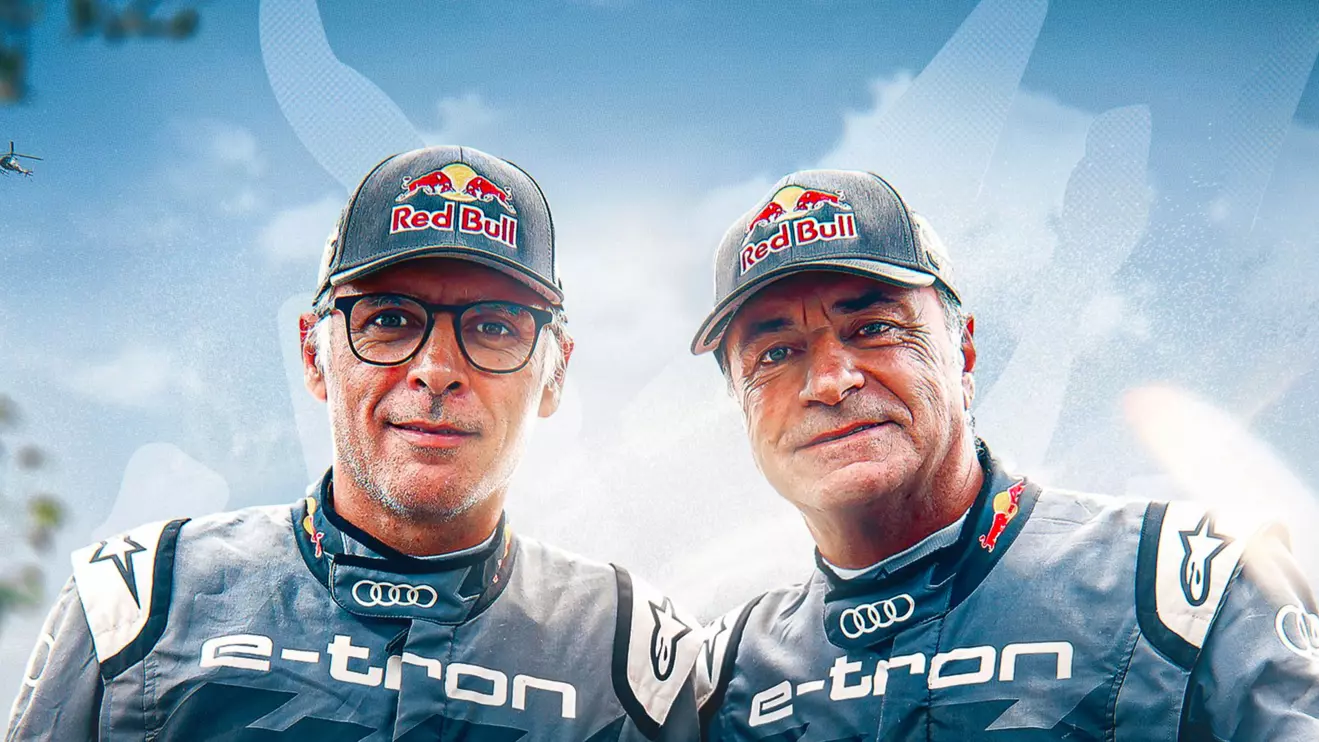 Lucas Cruz and Carlos Sainz