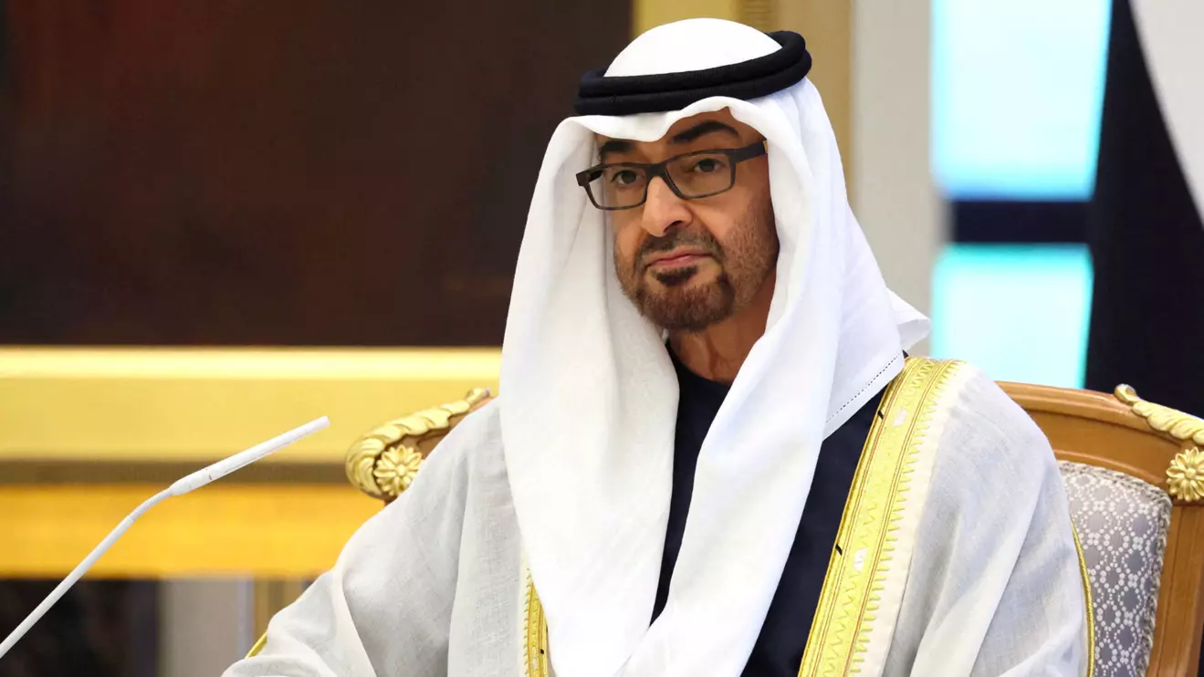 President of the United Arab Emirates Sheikh Mohamed bin Zayed Al Nahyan, Sputnik/Sergei Savostyanov/Pool via Reuters