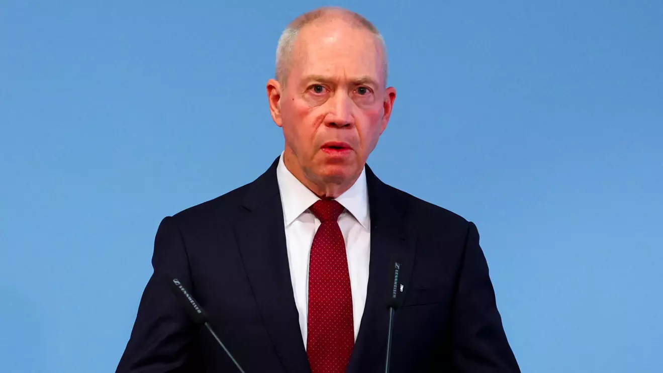 Israeli Defence Minister Yoav Gallant, Reuters/Fabrizio Bensch