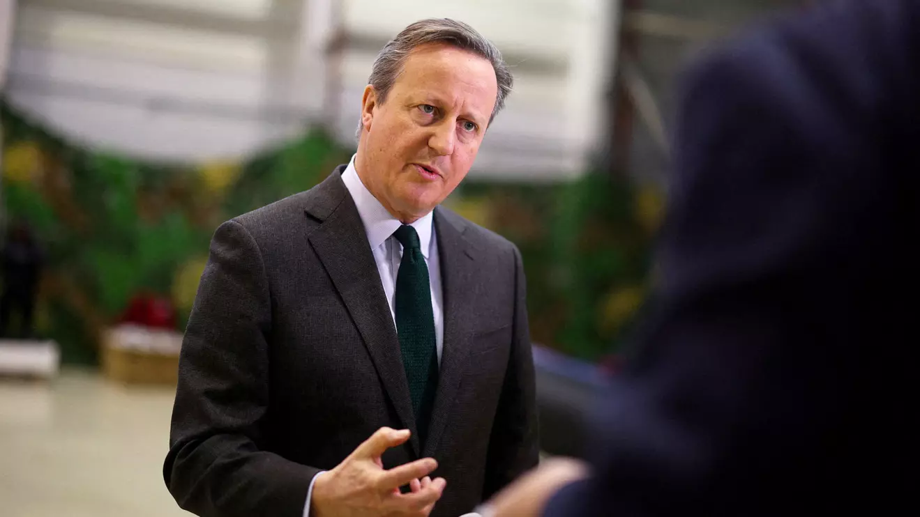 British Foreign Secretary David Cameron, Reuters/Stoyan Nenov