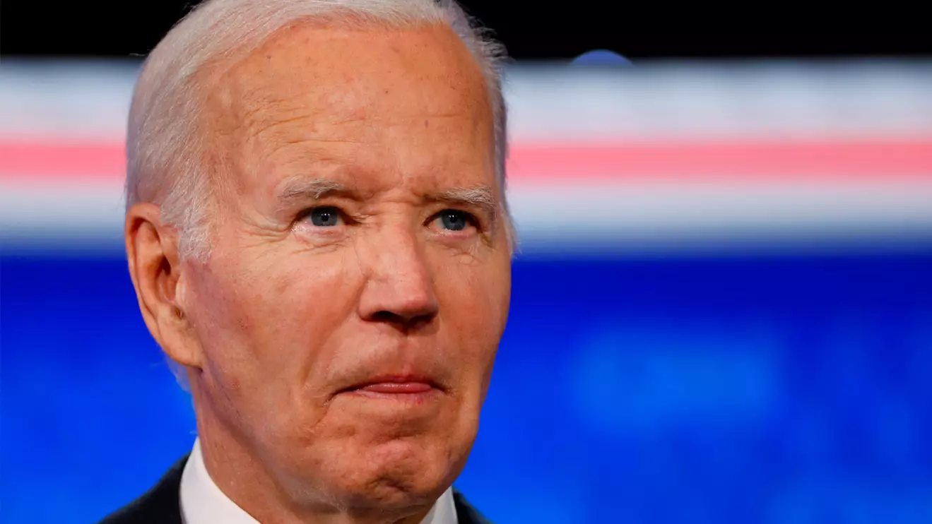 U.S. President Joe Biden attends the first presidential debate hosted by CNN in Atlanta, Georgia, U.S., June 27, 2024. Reuters/Marco Bello