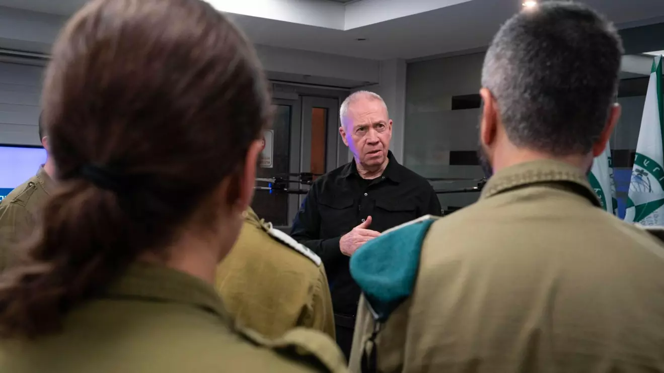 Israeli Defence Minister Yoav Gallant © X