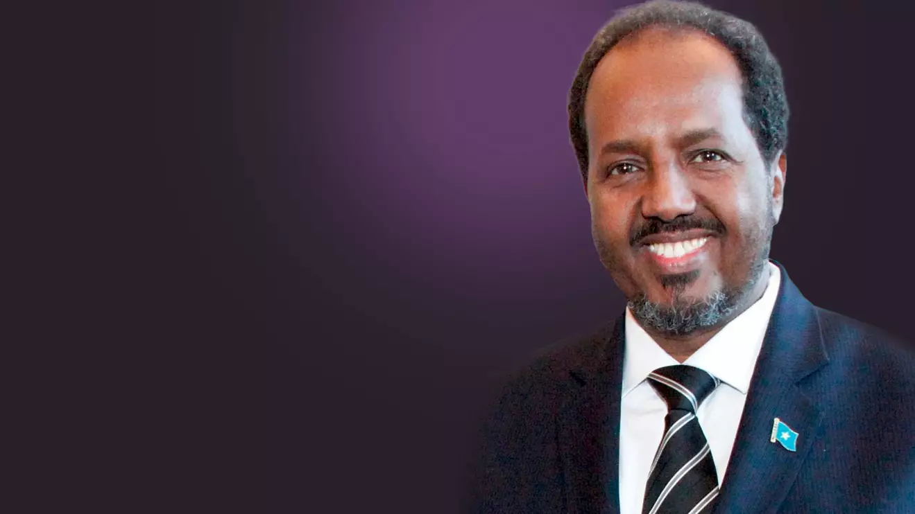 President Hassan Cheikh Mohamoud