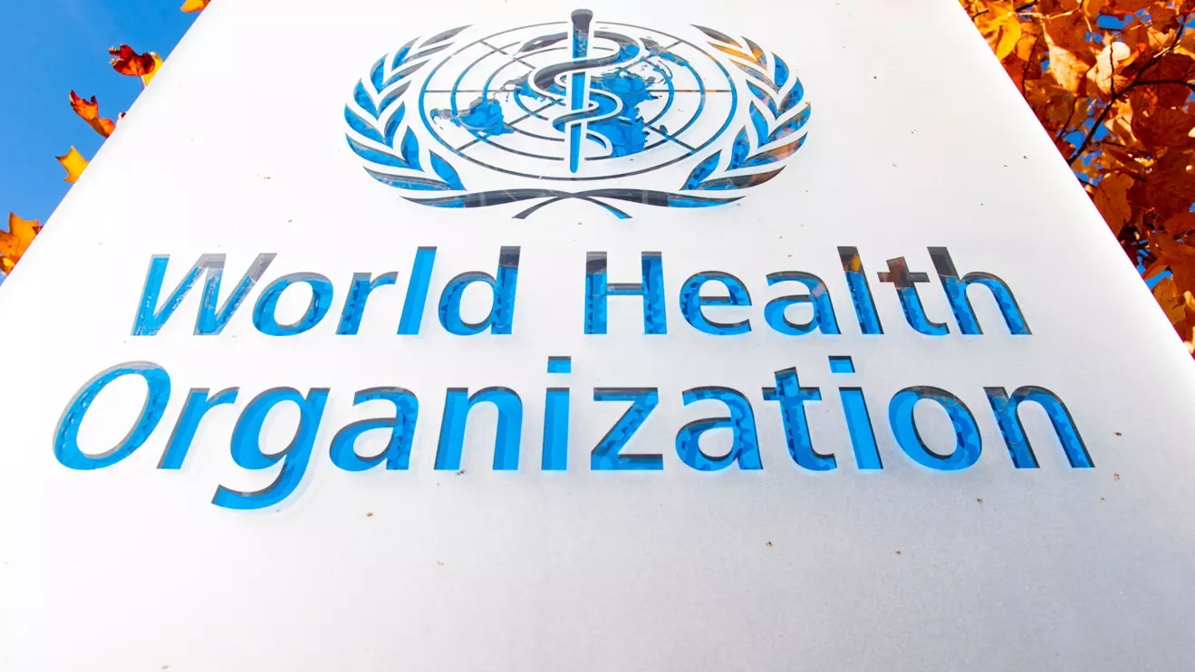 A sign of the World Health Organization (WHO) at their headquarters in Geneva © Mena Today 