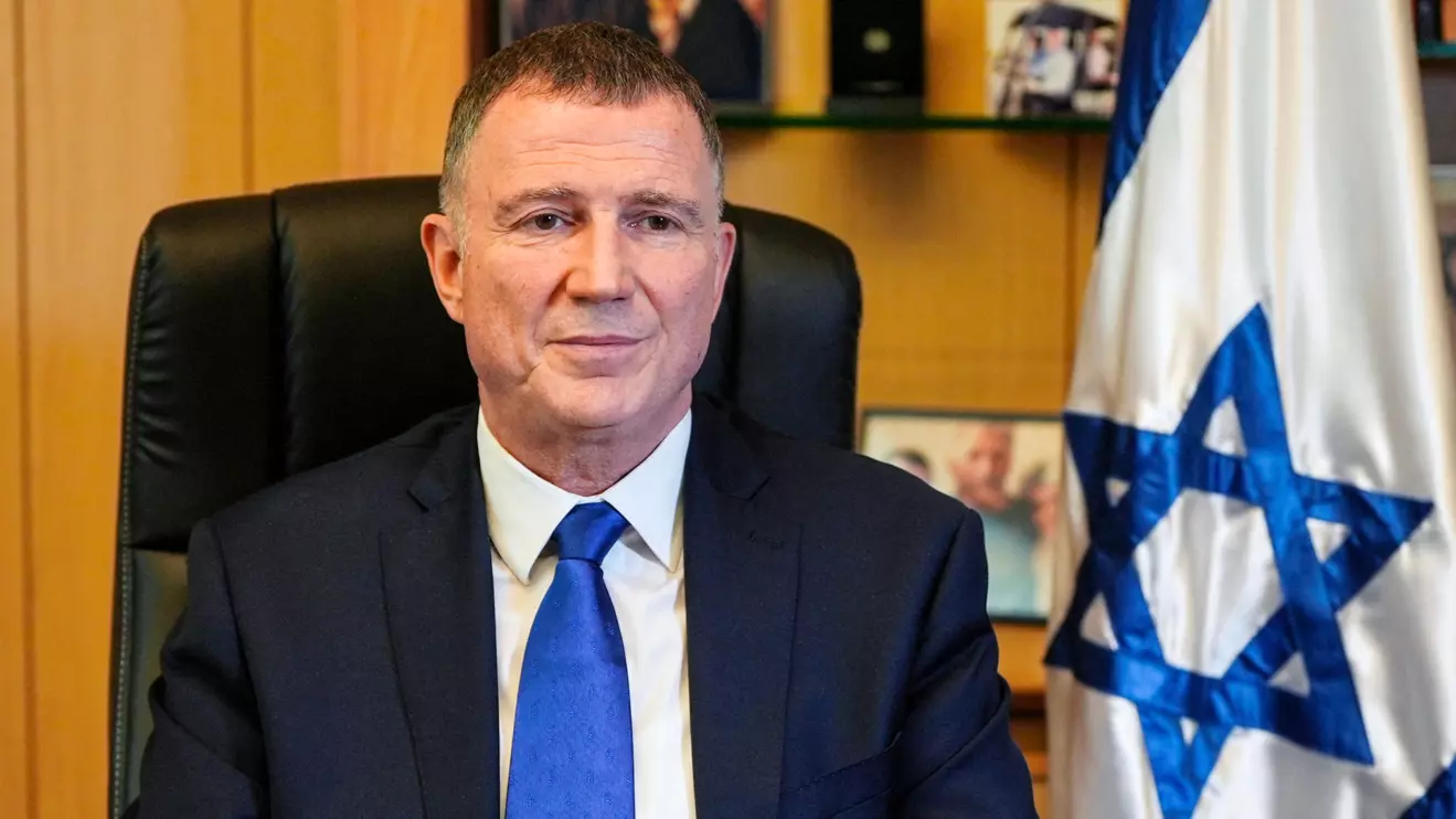 Yuli Edelstein, the head of the Knesset Foreign Affairs and Defence Committee, Reuters/Dedi Hayun