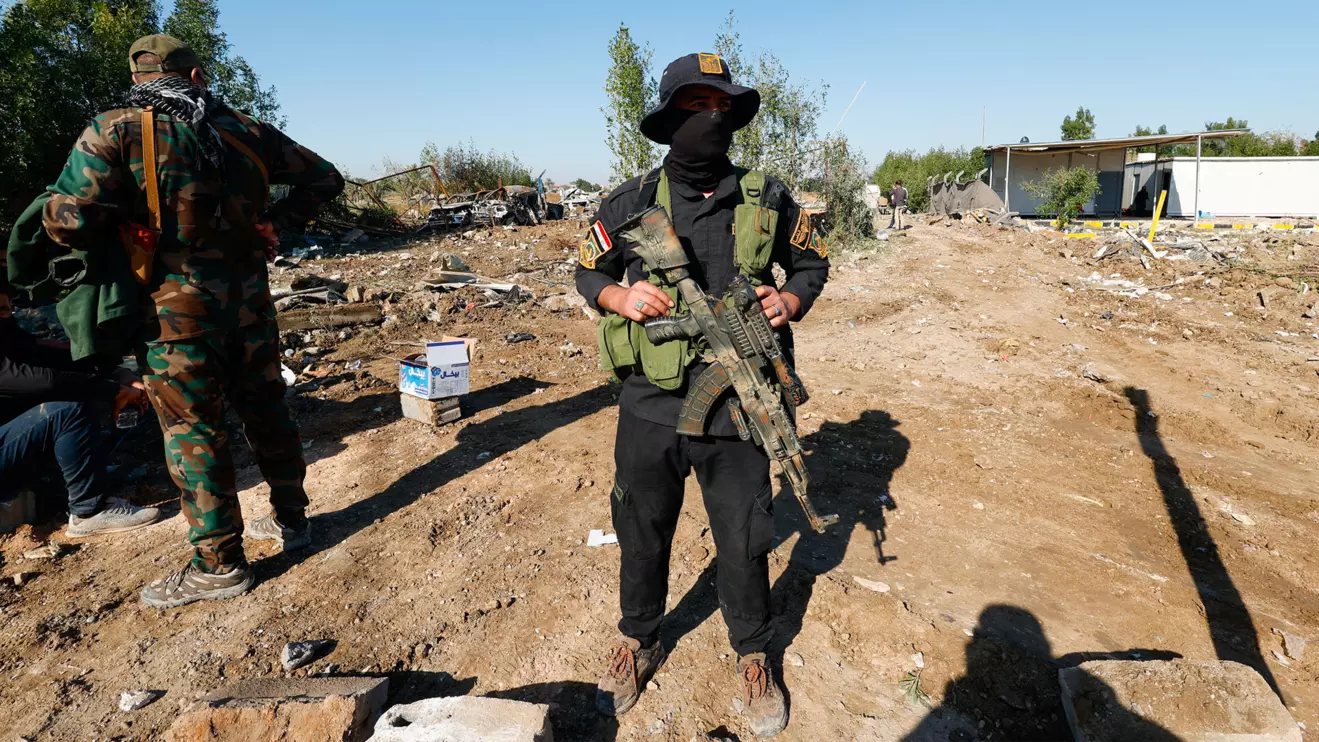 Fighter of the Iraqi Kataib Hezbollah militia group, Reuters/Alaa al-Marjani