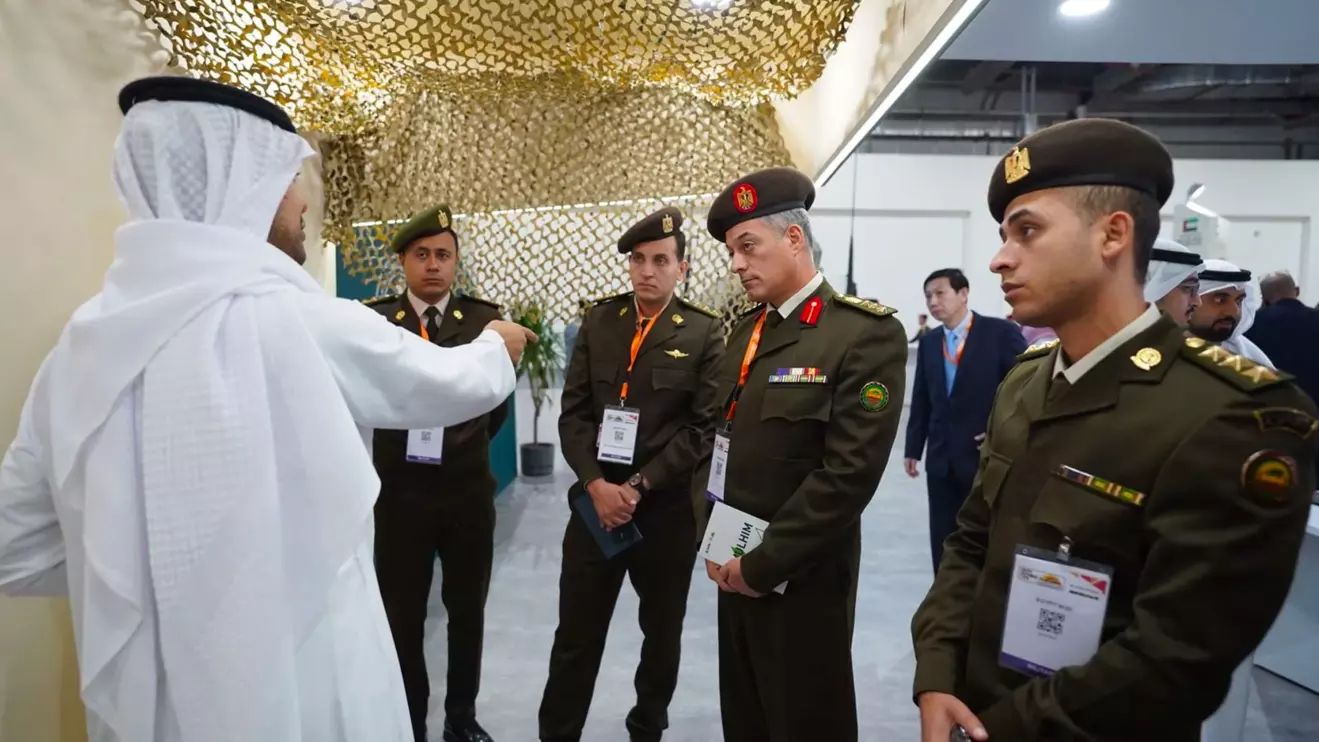 The UAE Pavilion will allow visitors to speak directly with engineers, technical specialists and defence leaders about the operational capabilities of showcased technologies © X