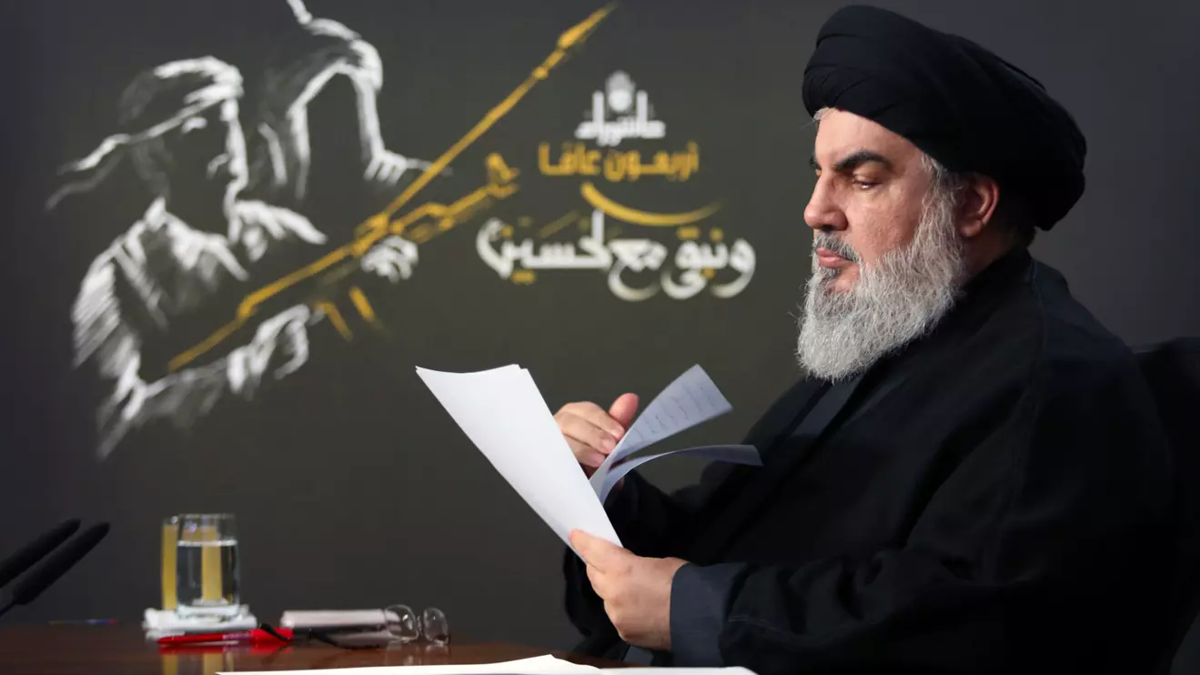 Hassan Nasrallah, the secretary-general of Hezbollah © Mena Today 