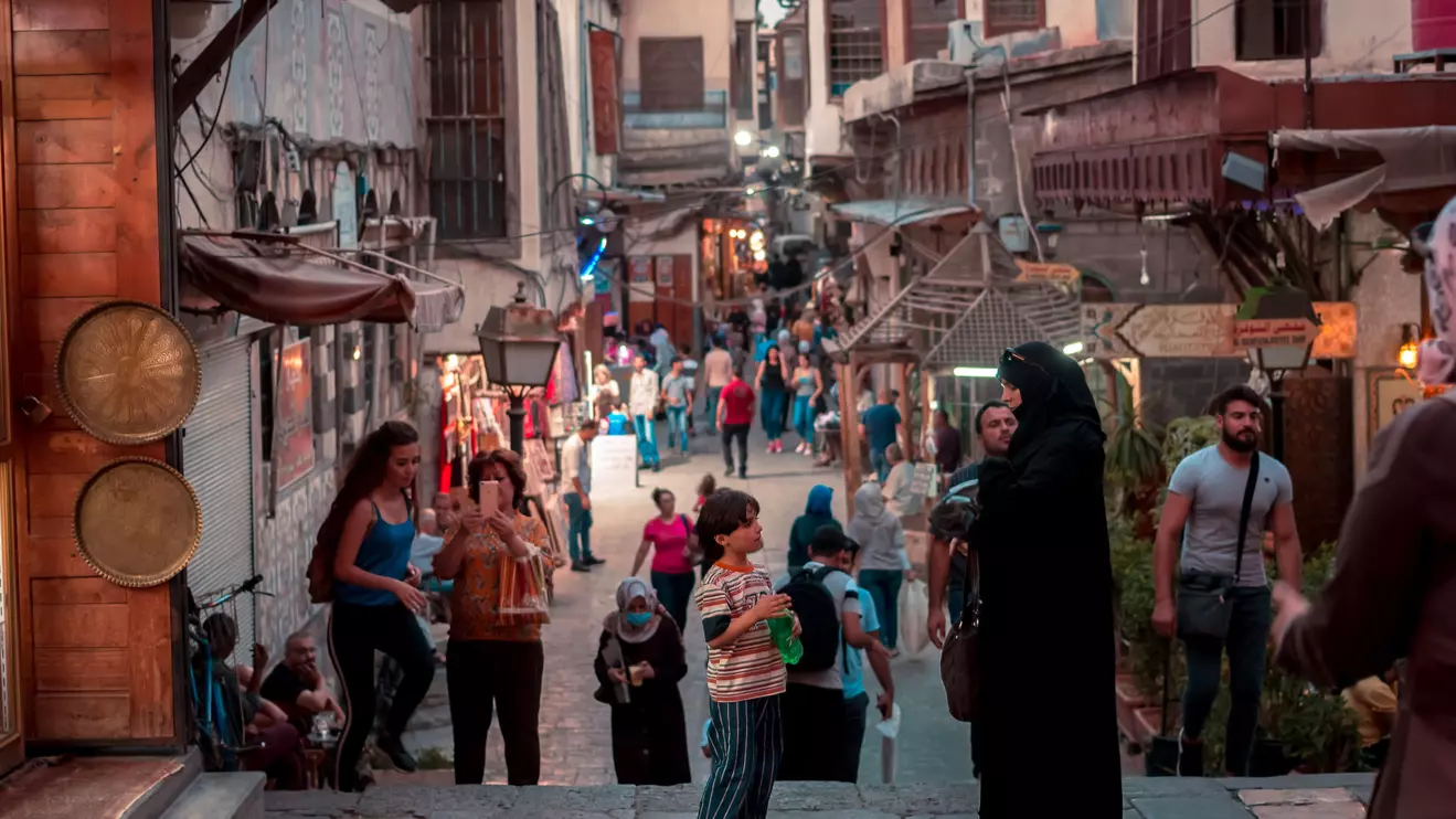 The old city near the Umayyad Mosque in Bab Touma, Al Qaymariyya and Bab Sharqi © Mena Today 