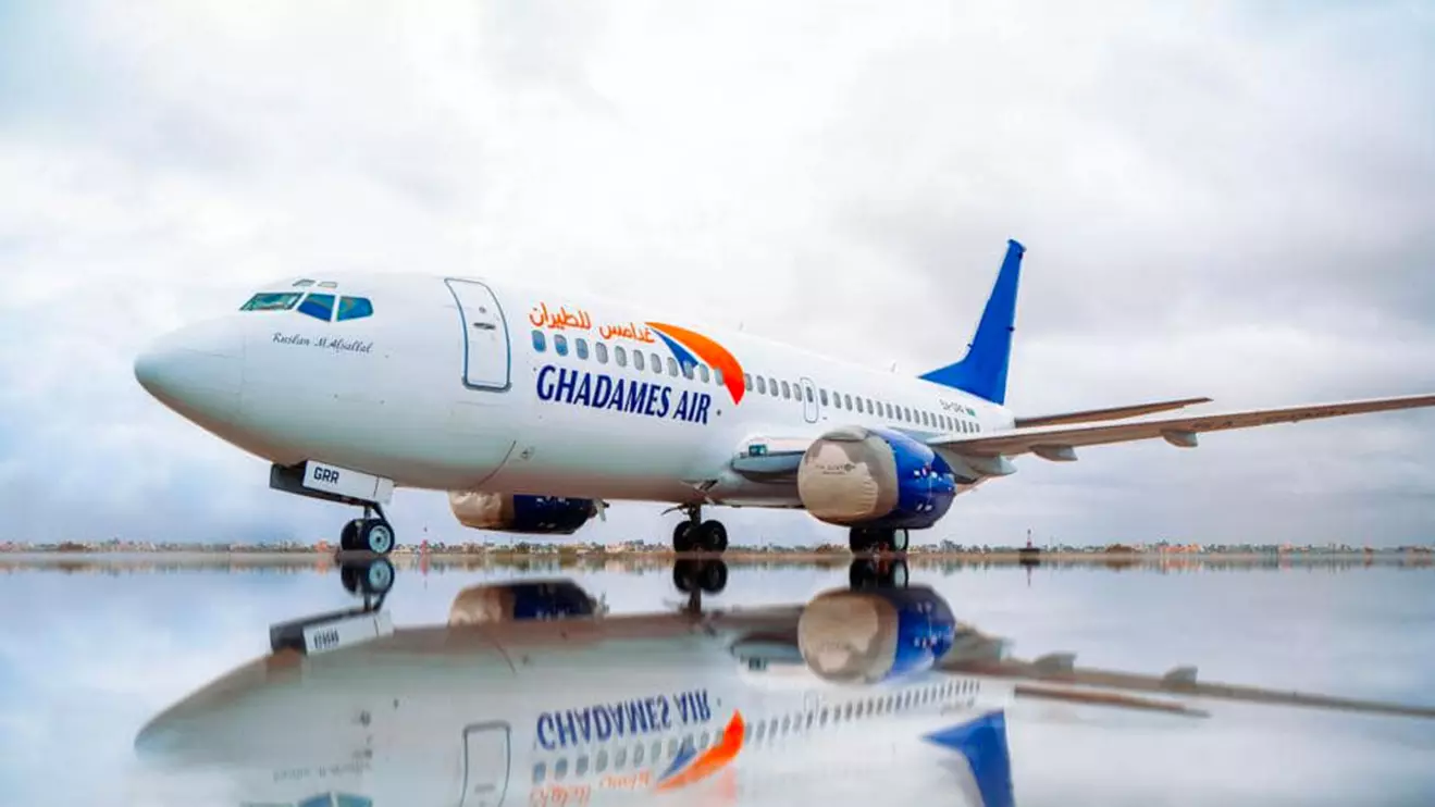 Ghadames Air is a private airline founded in 2021 and headquartered in Tripoli © LTA