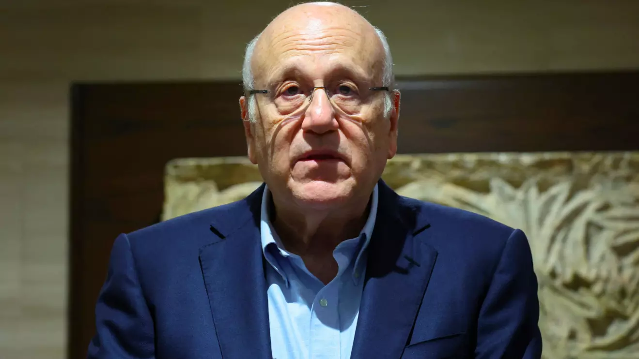 Lebanon's caretaker Prime Minister Najib Mikati, Reuters/Mohamed Azakir