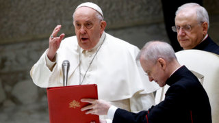 After same-sex blessing ruling, pope decries inflexible ideologies