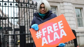 UK 'deeply concerned' about jailed Egyptian-British dissident's hunger-striking mother