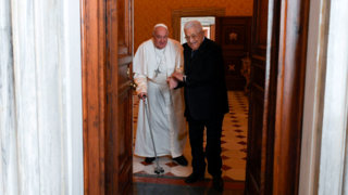 Vatican officials, Palestinian president discuss Gaza's 'very serious' needs