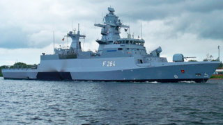 German warship shot down drone off Lebanon, defence ministry says