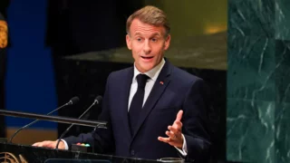 Critics blast Macron's UN address as opportunistic and misleading