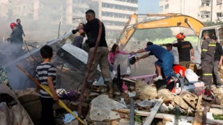 Israel conducts first strike on Beirut's southern suburbs since truce