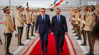 Macron tests post-Assad Syria