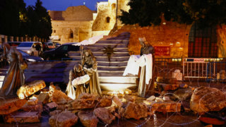 Sombre Bethlehem marks Christmas