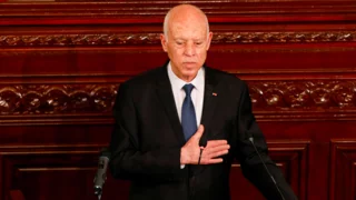 Tunisians protest against President Saied, call country an ‘open-air prison’
