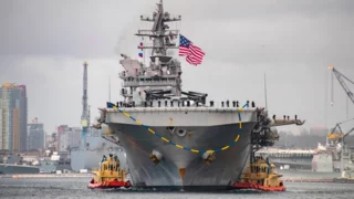 USS Tripoli in the Middle East