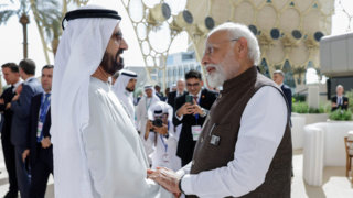 UAE President discusses bilateral relations and climate challenges with delegation heads at COP28