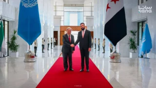 Guterres makes first UN chief visit to Syria since 2009