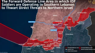 Israeli military reveals map of Lebanon buffer zone