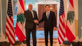 Aoun meets Rubio in Washington