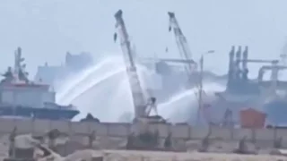 Egypt confirms drone strike on Damietta gas vessels
