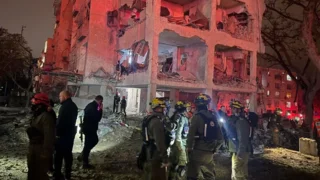 Iran strikes Dimona nuclear zone