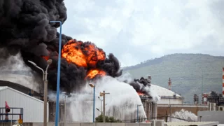 Missile strikes fuel tanker at Israeli oil refinery