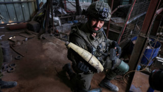 Israeli forces say they locate large underground weapons factory in Gaza