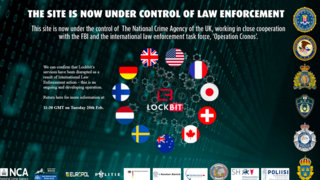 Lockbit cybercrime gang disrupted by Britain, US and EU