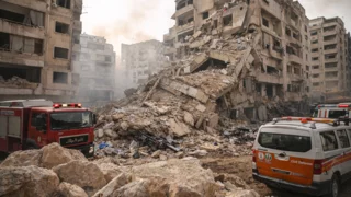 Residential building collapses in Lebanon's Tripoli, trapping people, sources say