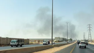 Fire, smoke seen near Aramco facility in Riyadh