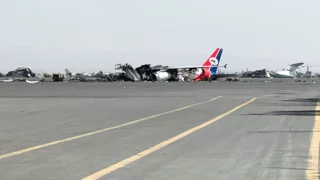 Israel says it has hit Houthi targets including last plane at Sanaa airport