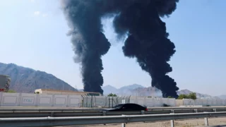 Some oil loading operations suspended after fire in UAE's Fujairah