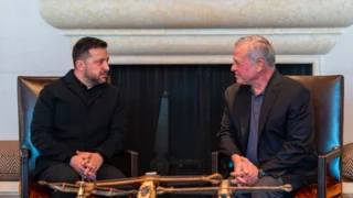 Zelenskyy and Jordan's King Abdullah forge security ties
