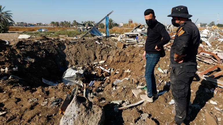 Baghdad condemns U.S strike on Iraqi military positions