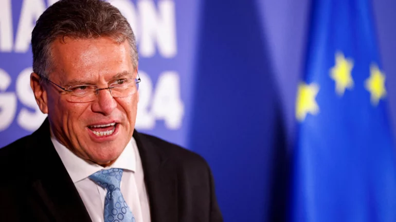 EU trade chief Sefcovic to go to Washington for talks on Monday