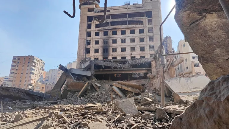 Israel destroys Al Manar TV