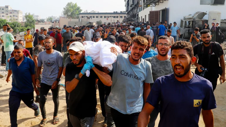 Israeli forces step up Gaza City bombardment as Egypt hosts Hamas