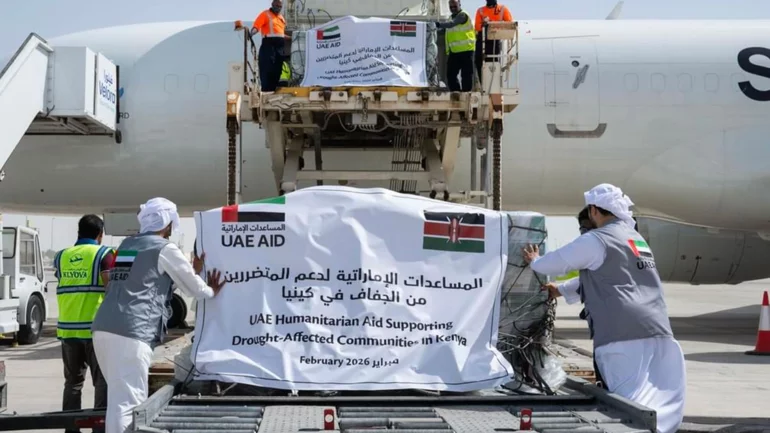 UAE sends 30 tonnes of food aid to drought-hit Kenya