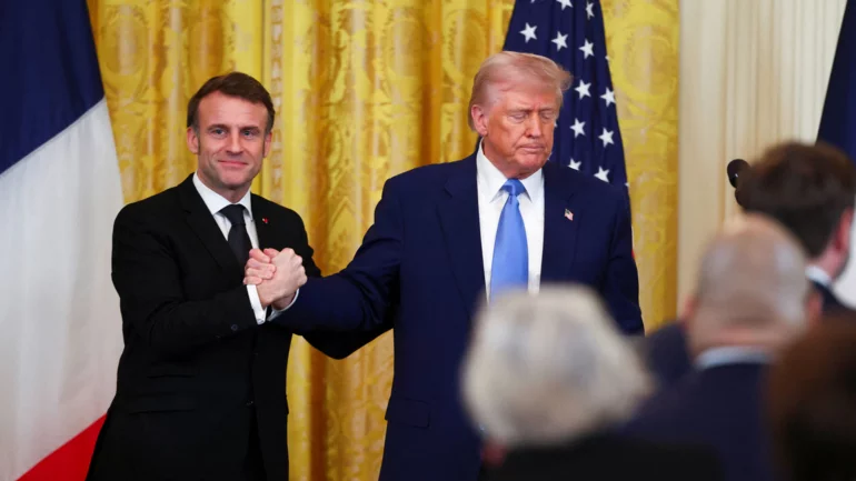 Trump dismisses Macron's plan to recognize Palestinian state