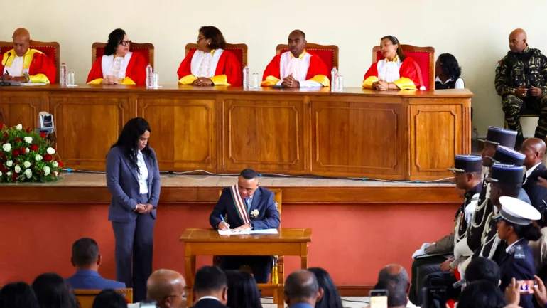 Madagascar's military-led government names mostly civilian cabinet